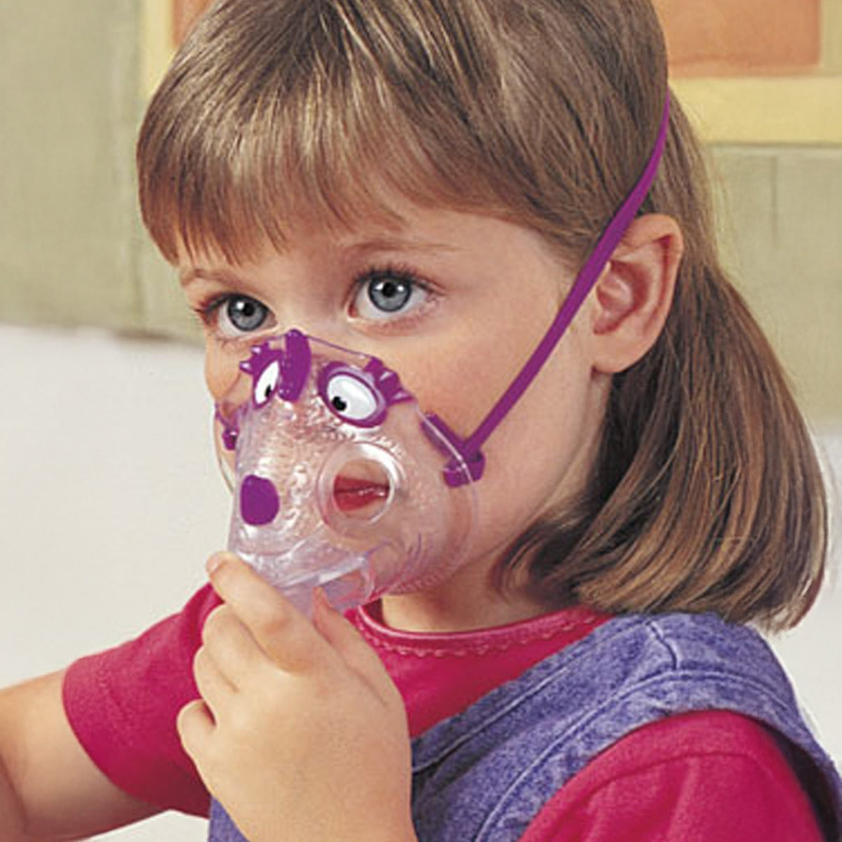 Kompaktowy inhalator ultradźwiękowy z ekranem LCD i wbudowanym nebulizatorem