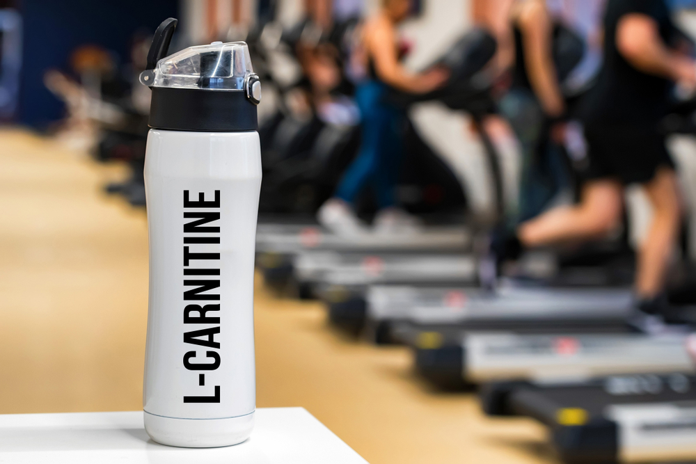 Plastic,Bottle,Or,Cup,With,L carnitine,Drink,Close,Up